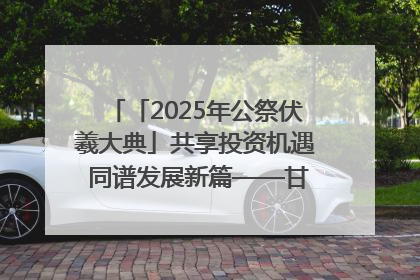 「2025年公祭伏羲大典」共享投资机遇 同谱发展新篇——甘肃省文旅产业链招商引资推介会侧记