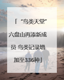 “鸟类天堂”六盘山再添新成员 鸟类记录增加至336种