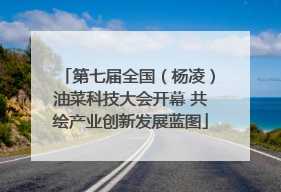 第七届全国（杨凌）油菜科技大会开幕 共绘产业创新发展蓝图