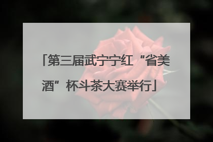 第三届武宁宁红“省美酒”杯斗茶大赛举行
