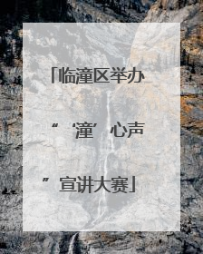 临潼区举办“‘潼’心声”宣讲大赛