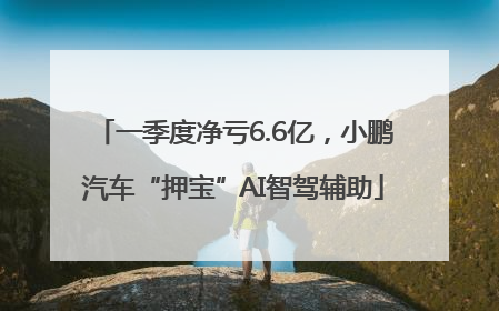 一季度净亏6.6亿，小鹏汽车“押宝”AI智驾辅助
