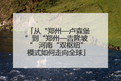 从“郑州—卢森堡”到“郑州—吉隆坡” 河南“双枢纽”模式如何走向全球