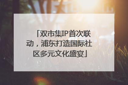 双市集IP首次联动，浦东打造国际社区多元文化盛宴