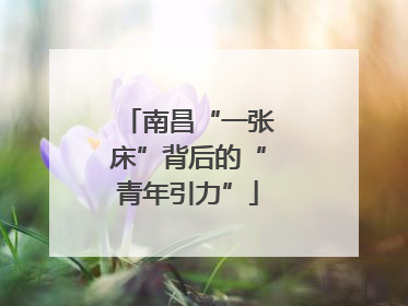 南昌“一张床”背后的“青年引力”