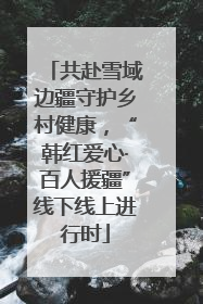 共赴雪域边疆守护乡村健康，“韩红爱心·百人援疆”线下线上进行时