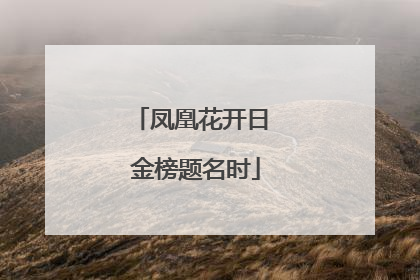 凤凰花开日 金榜题名时