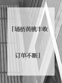 埇桥黄桃丰收 订单不断