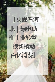 央媒看河北｜绿电助推工业转型 换新撬动百亿消费