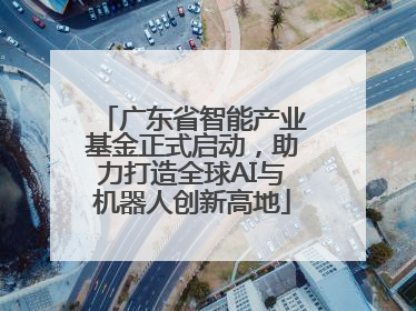 广东省智能产业基金正式启动，助力打造全球AI与机器人创新高地