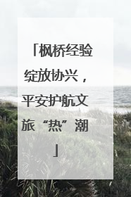 枫桥经验绽放协兴，平安护航文旅“热”潮