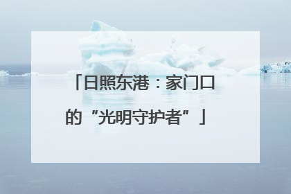 日照东港：家门口的“光明守护者”