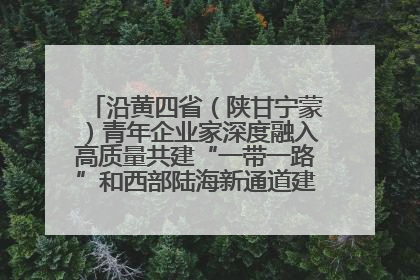 沿黄四省（陕甘宁蒙）青年企业家深度融入高质量共建“一带一路”和西部陆海新通道建设战略合作交流会在甘肃兰州召开