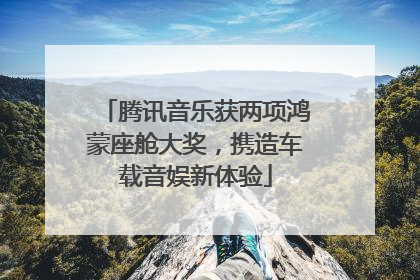 腾讯音乐获两项鸿蒙座舱大奖，携造车载音娱新体验