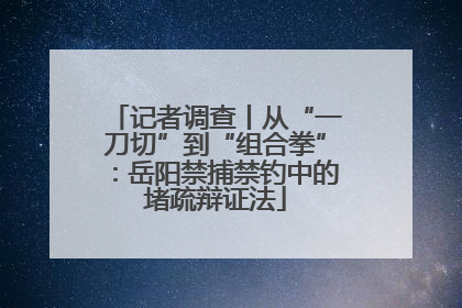 记者调查丨从“一刀切”到“组合拳”：岳阳禁捕禁钓中的堵疏辩证法