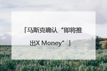 马斯克确认“即将推出X Money”