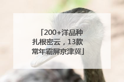 200+洋品种扎根密云，13款常年霸屏京津冀